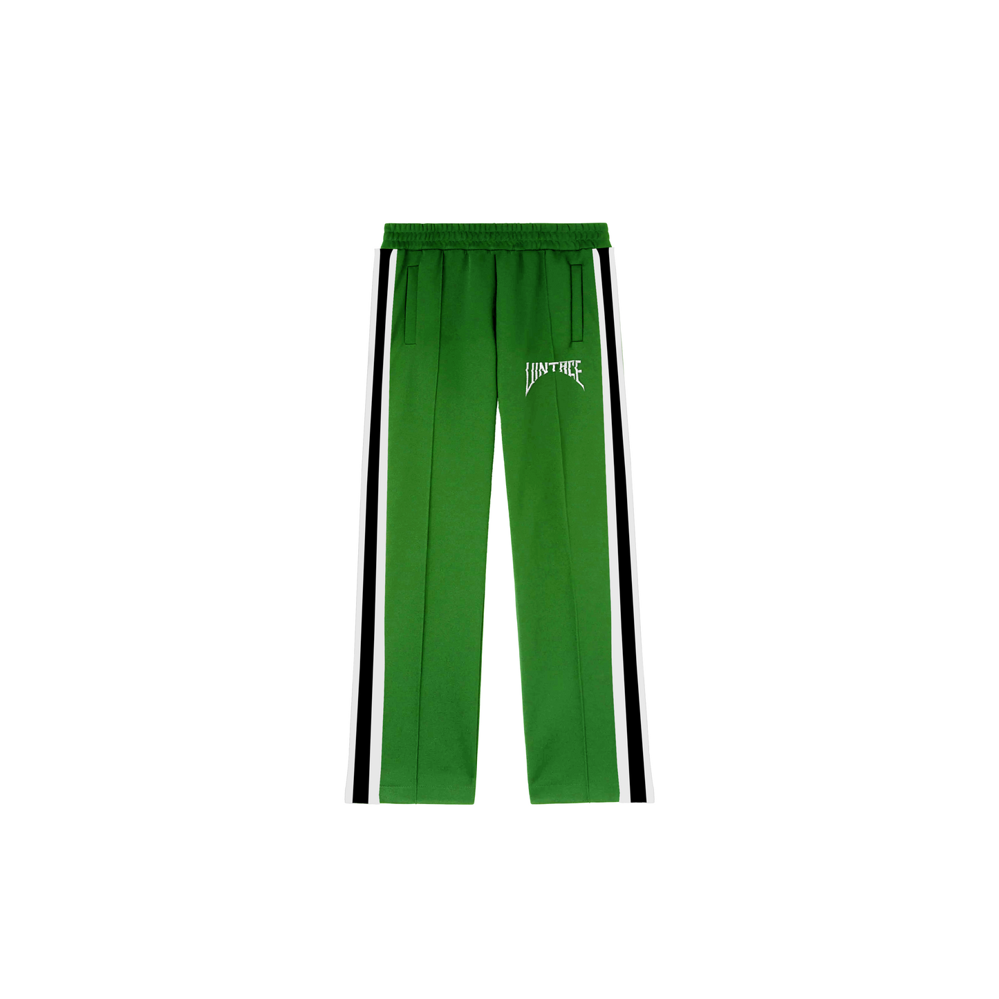 GREEN TRACK PANTS