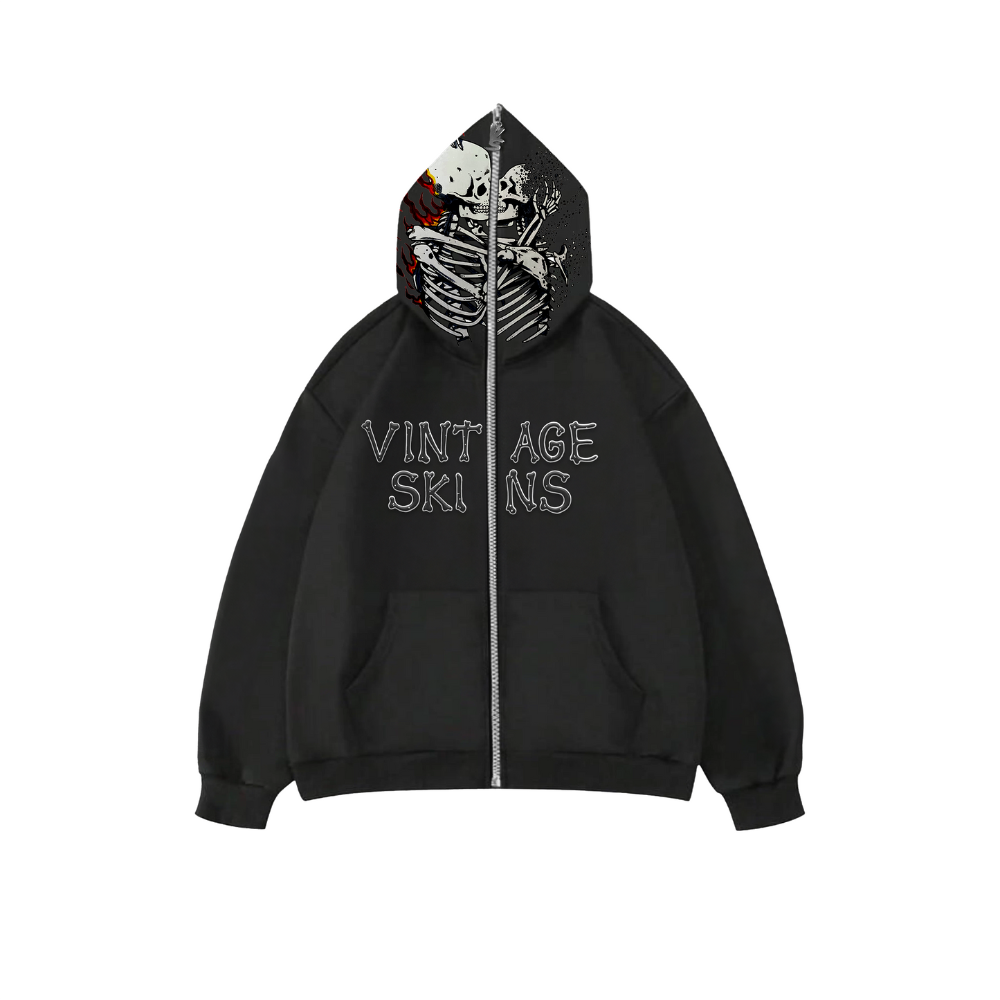 BLACK TILL DEATH ZIP-UP