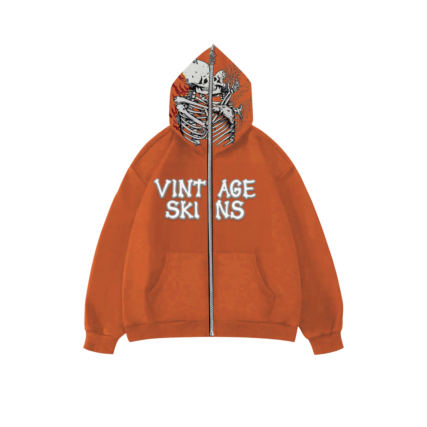 ORANGE TILL DEATH ZIP-UP