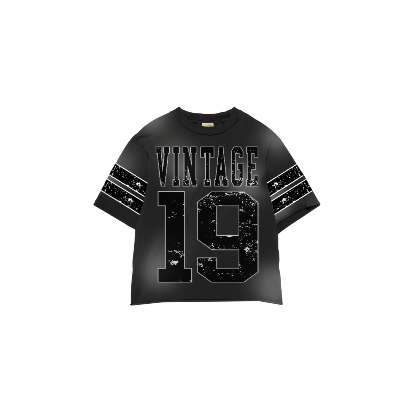 VINTAGE 19 JERSEY BLACK