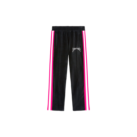 BLACK TRACK PANTS