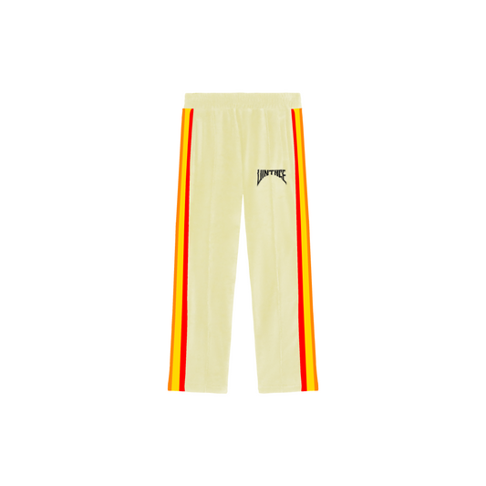 CREAM TRACK PANTS