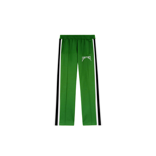 GREEN TRACK PANTS