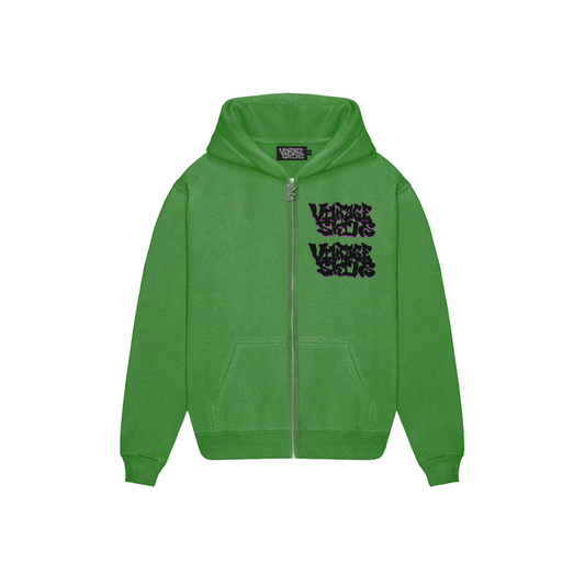 GREEN ANIME HOODIE