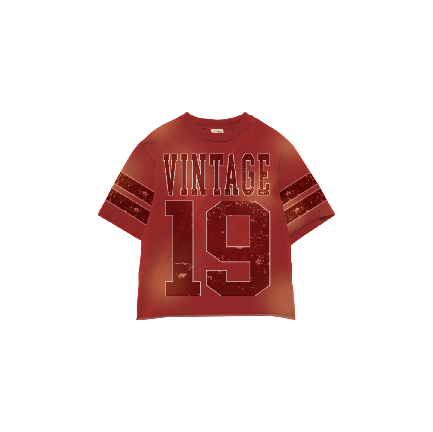 VINTAGE 19 JERSEY RED
