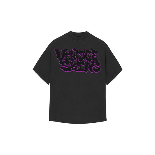 BLACK GRAFFITI TEE